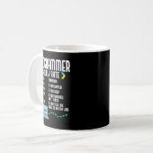 Programmierer Software-Entwicklungsrechner für Stu Kaffeetasse (Vorderseite Links)