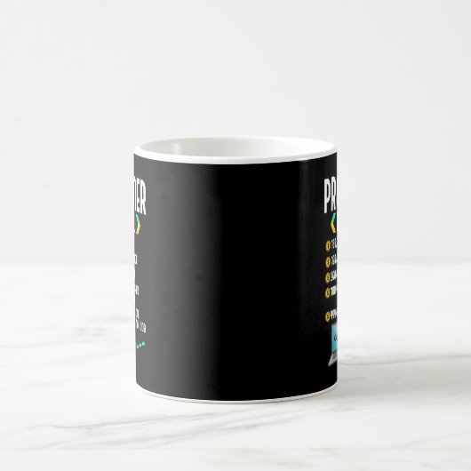 Programmierer Software-Entwicklungsrechner für Stu Kaffeetasse (Mittel)