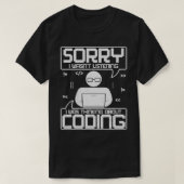 Programmierer-Software-Webentwickler-Coding-Com T-Shirt (Design vorne)