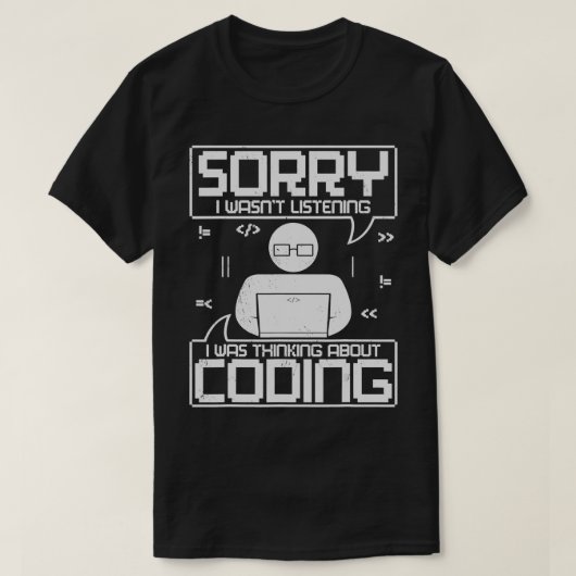 Programmierer-Software-Webentwickler-Coding-Com T-Shirt (Design vorne)
