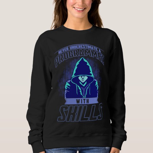 Programmierer Softwareentwickler Computerfreak Sweatshirt (Vorderseite)