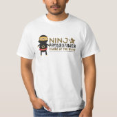 Programmierer-T - Shirt: Ninja Programmierer T-Shirt (Vorderseite)
