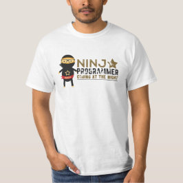 Programmierer-T - Shirt: Ninja Programmierer T-Shirt