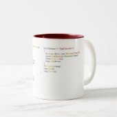 Programmierer-Tasse 2,0 Zweifarbige Tasse (VorderseiteRechts)