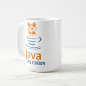 Programmierer-Tasse Kaffeetasse (Vorderseite Links)