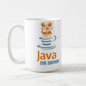 Programmierer-Tasse Kaffeetasse (Links)