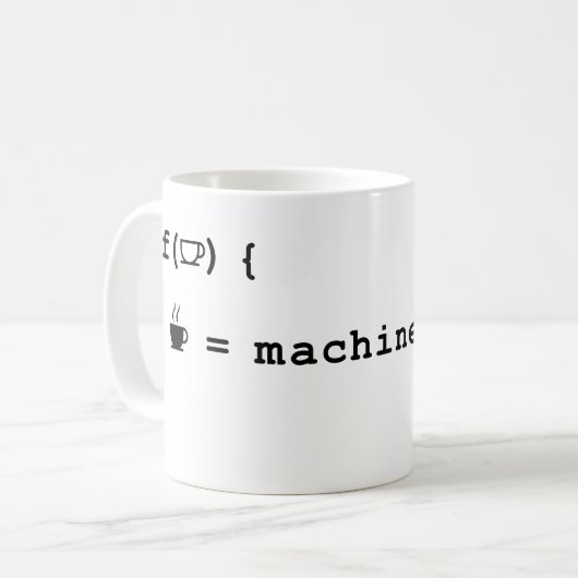 Programmierer-Tasse - Wenn die Kaffee-Tasse leer i Kaffeetasse (Vorderseite Links)