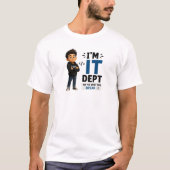 Programmierer & Tech-Support Grafik-T-Shirt T-Shirt (Vorderseite)