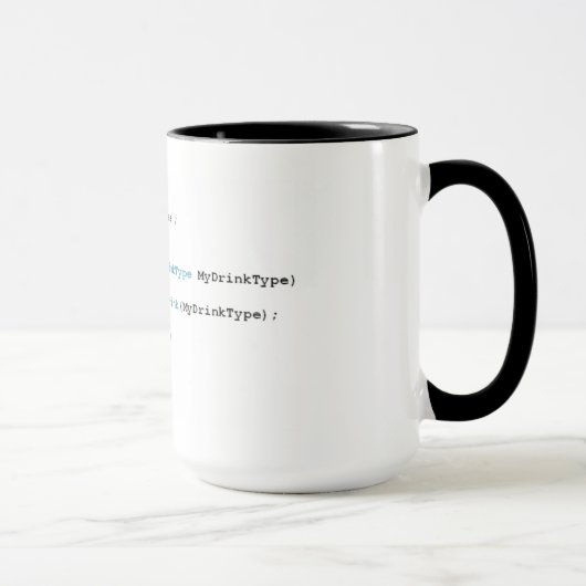 Programmierer-Tee-Tasse C scharfe Tasse (Rechts)
