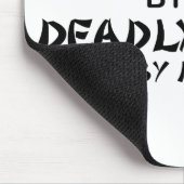 Programmierer tödliches Ninja bis zum Nacht Mousepad (Ecke)