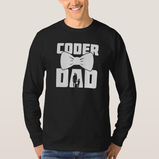 Programmierer Vater Entwickler Software Coder Prog T-Shirt (Vorderseite)
