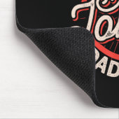 Programmierer-Vater Nerd-Vater Datenbank-Geek-Vate Mousepad (Ecke)