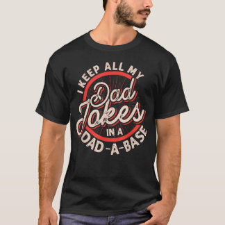 Programmierer-Vater Nerdiger Vater Datenbank Geeky T-Shirt