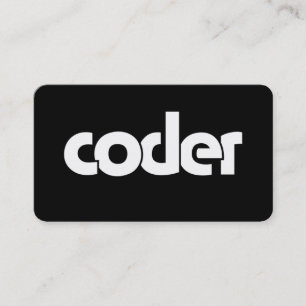Programmierer Visitenkarte