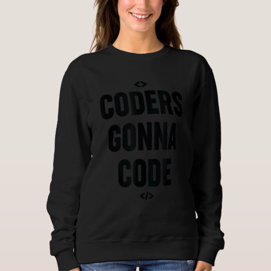 Programmierer von Google Code Programmier-Software Sweatshirt (Vorderseite)
