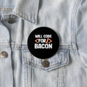 Programmierer wird Code für Bacon Button (Beispiel)