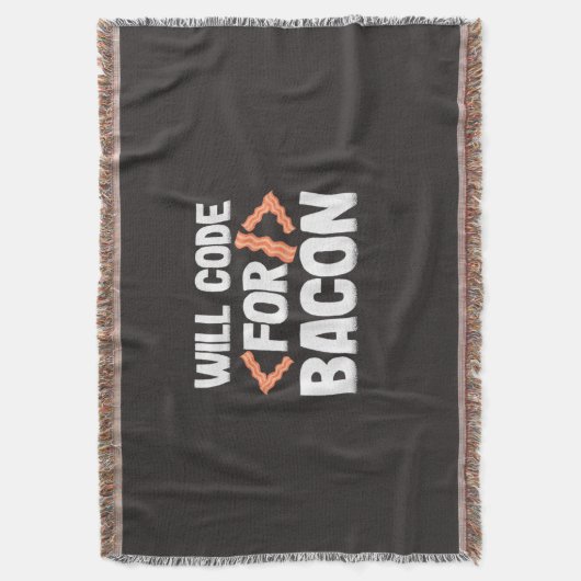 Programmierer wird Code für Bacon Decke (Vorderseite Vertikal)
