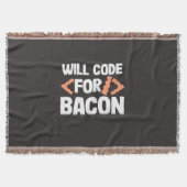 Programmierer wird Code für Bacon Decke (Vorderseite)