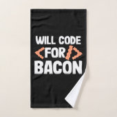 Programmierer wird Code für Bacon Handtuch (Handtuch)