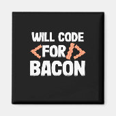 Programmierer wird Code für Bacon Magnet (Vorne)
