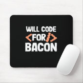 Programmierer wird Code für Bacon Mousepad (Mit Mouse)