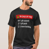 Programmierer-Witz Web-Software-Entwickler Git Com T-Shirt (Vorderseite)