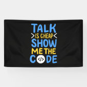 Programmierer zeigen mir den Code Banner (Horizontal)