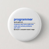 Programmiererdefinition Button (Vorderseite)