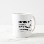 Programmiererdefinition Kaffeetasse (VorderseiteRechts)