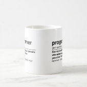Programmiererdefinition Kaffeetasse (Mittel)