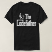 Programmiererin Codefather Software Engineer Hacke T-Shirt (Design vorne)
