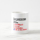 Programmiererin Quiz...Joke Kaffeetasse (Mittel)