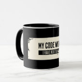 Programmiergaben, Coder Tasse (Vorderseite Links)