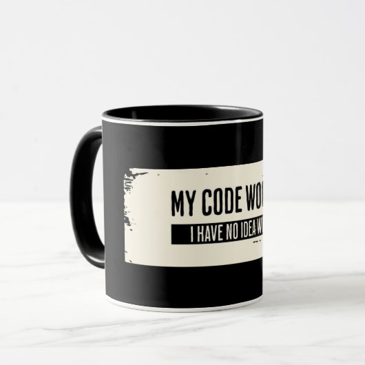 Programmiergaben, Coder Tasse (Vorderseite Links)