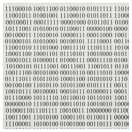 Programmiergewebe binäre Code-Technologien Stoff (Muster)