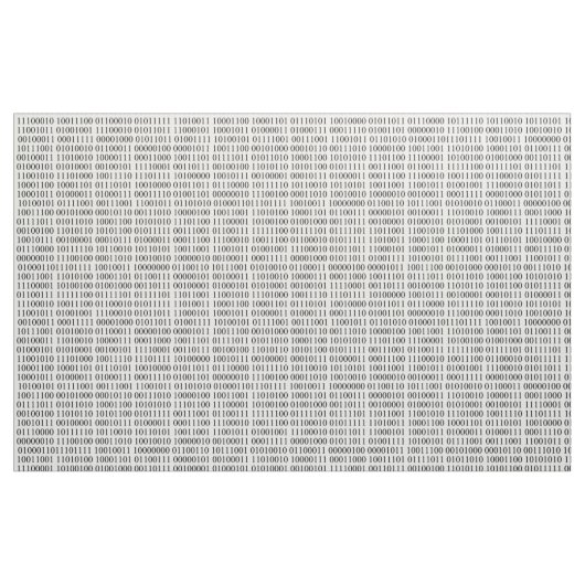 Programmiergewebe binäre Code-Technologien Stoff (Fat Quarter (45,7 x 55,9 cm))