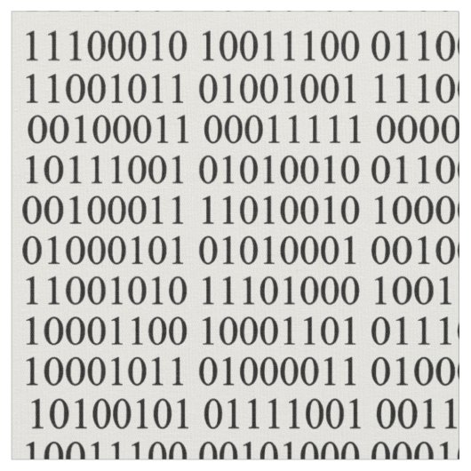 Programmiergewebe binäre Code-Technologien Stoff (Nahaufnahme)