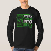Programmierkaffee Code Codierungssoftware Entwickl T-Shirt (Vorderseite)