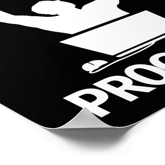 Programmierkodierung Got einen neuen Fehlerstatus Poster (Ecke)