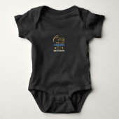 Programmiermädchen Baby Strampler (Vorderseite)