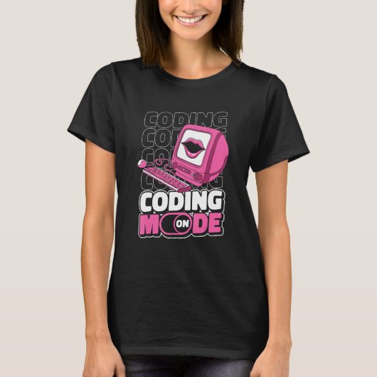Programmiermodus Ein Programmierung Codierung Ent T-Shirt (Vorderseite)