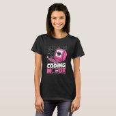 Programmiermodus Ein Programmierung Codierung Ent T-Shirt (Vorne ganz)