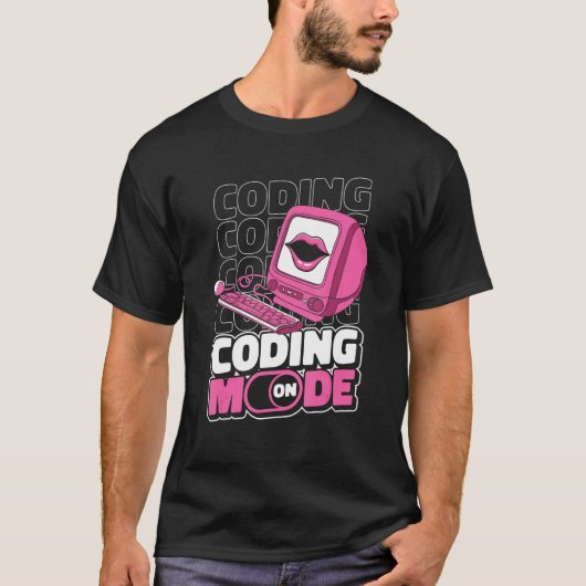 Programmiermodus Ein Programmierung Codierung Ent T-Shirt (Vorderseite)