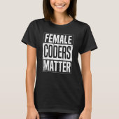 Programmierprogramm für Frauen T-Shirt (Vorderseite)