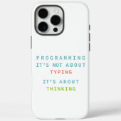 Programmierre Logik Code Entwickler Zitat Gi Case-Mate iPhone Hülle (Rückseite)