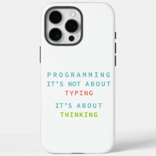 Programmierre Logik Code Entwickler Zitat Gi iPhone 16 Pro Max Hülle