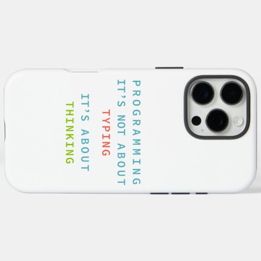 Programmierre Logik Code Entwickler Zitat Gi Case-Mate iPhone Hülle (Rückseite (Horizontal))
