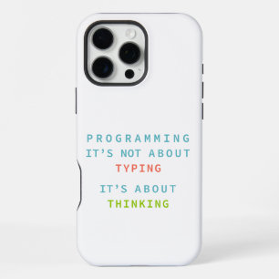 Programmierre Logik Code Entwickler Zitat Gi iPhone 16 Pro Max Hülle