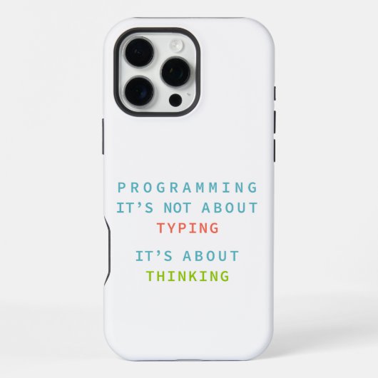 Programmierre Logik Code Entwickler Zitat Gi iPhone Hülle (Rückseite)