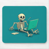 Programmierskelett-Maus-Pad Mousepad (Vorne)